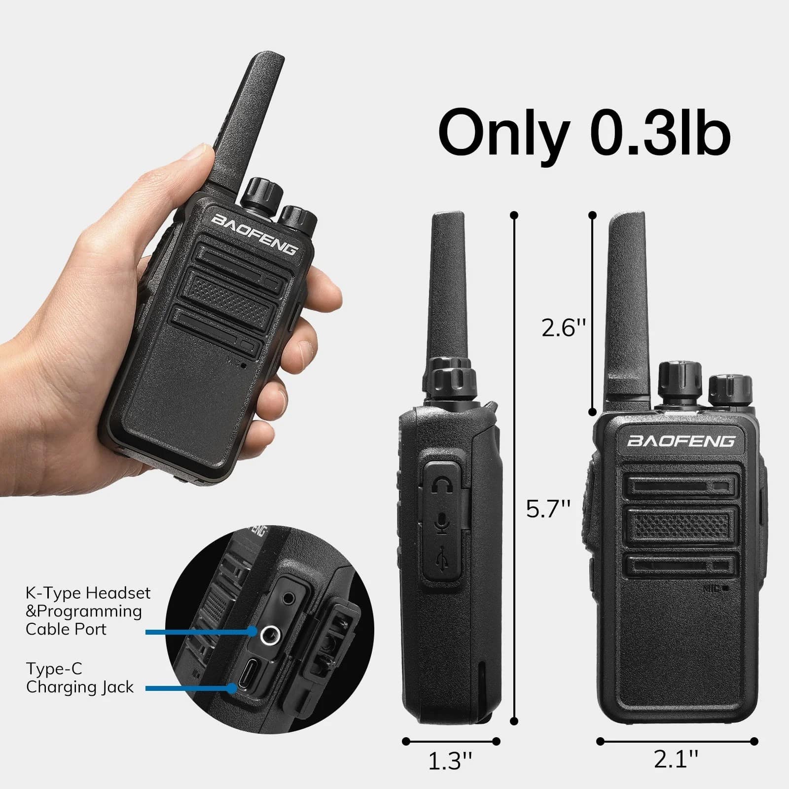 Baofeng GT-68 (pack of 3)