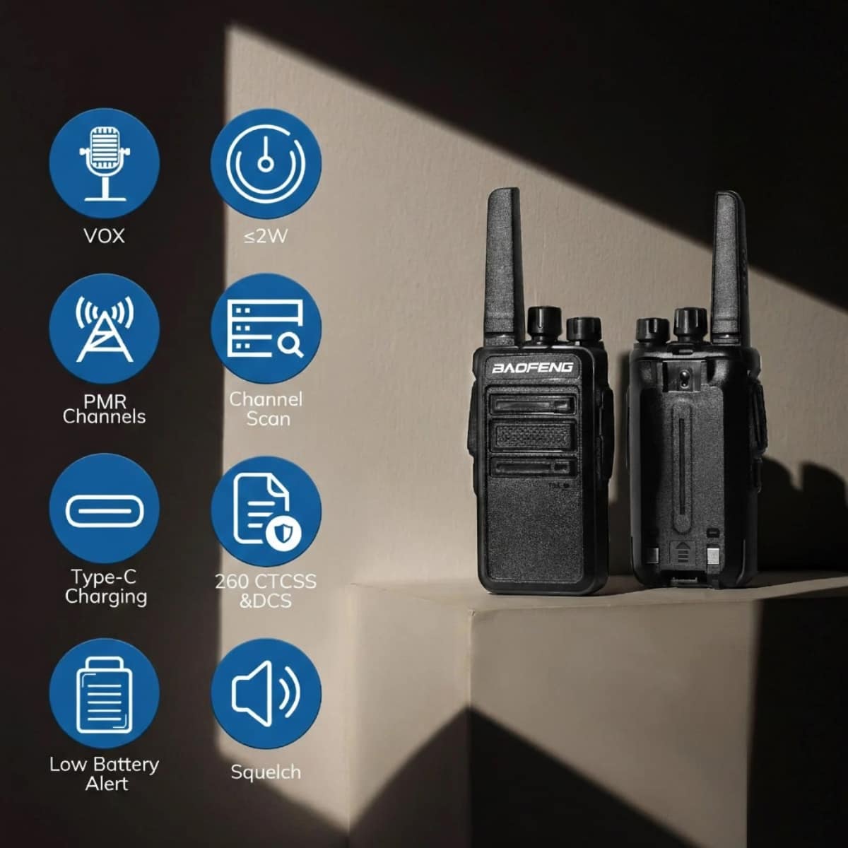 Baofeng GT-68 (pack of 3)
