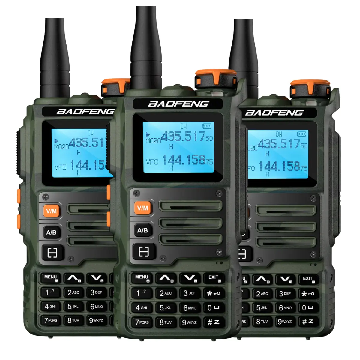 Baofeng UV-K63 (Pack of 3)