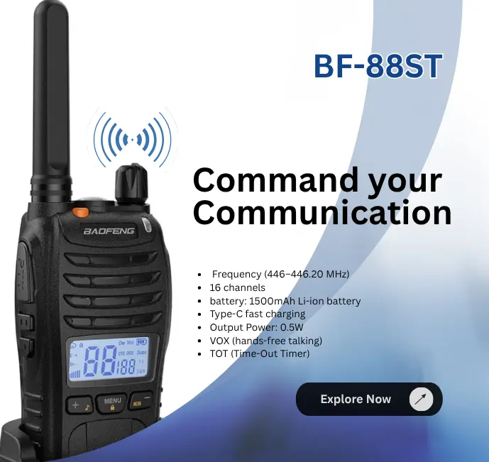 BAOFENG BF-88ST (Pack of 3)