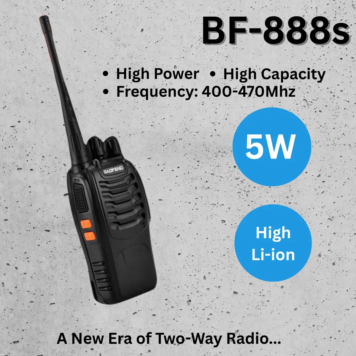 Baofeng BF-888S UHF (Pack of 3)