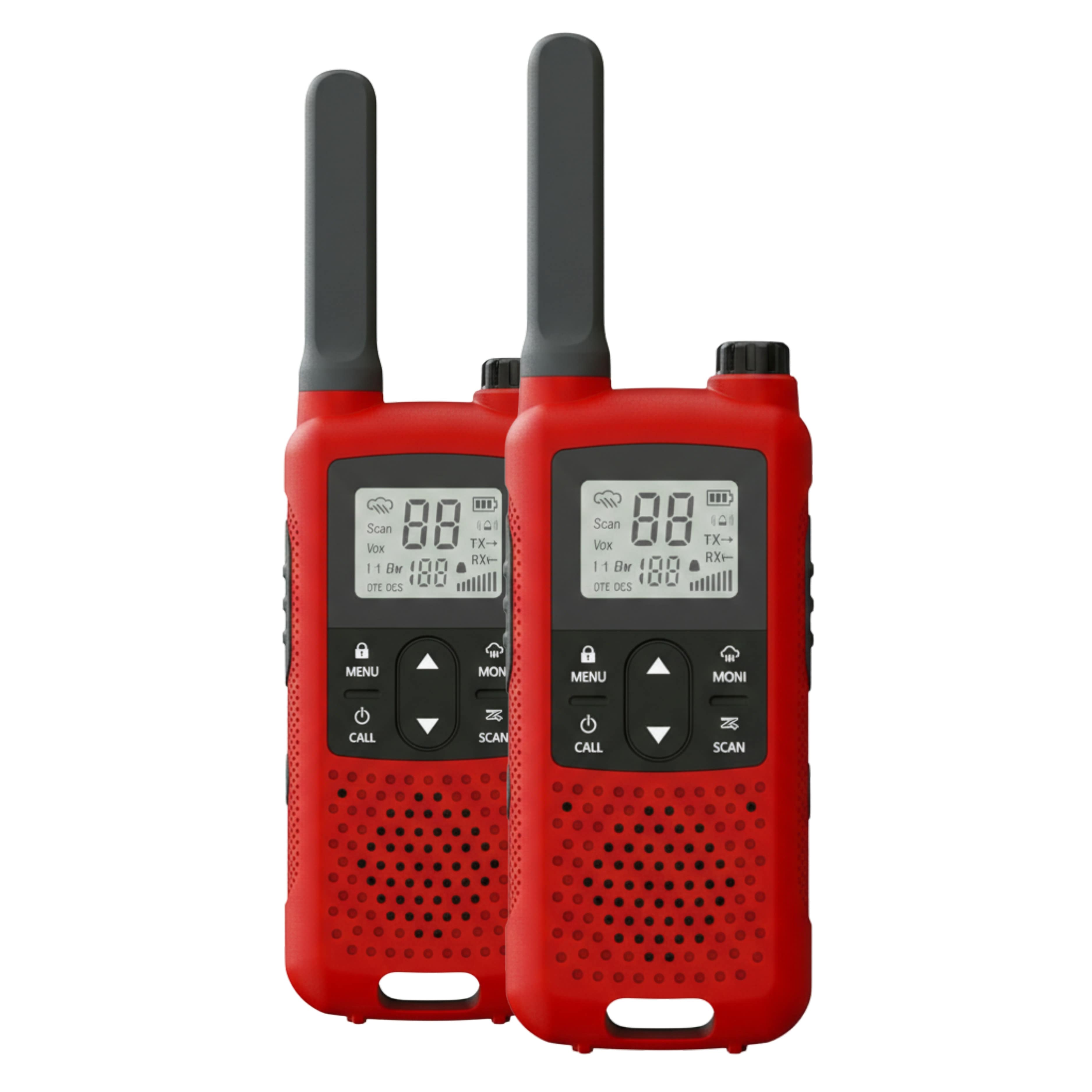 Baofeng BF-33C (Pack of 2, Red)
