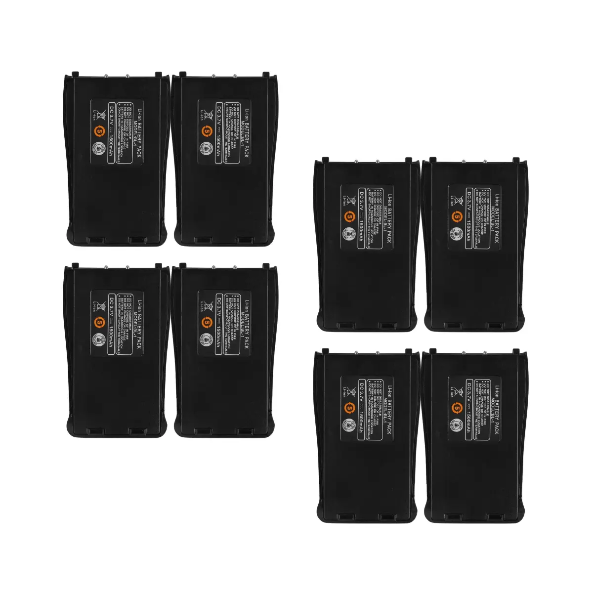 Baofeng BF-888S Battery (Pack of 8)