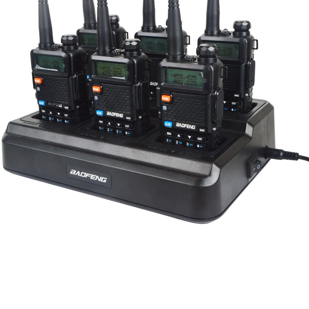 BAOFENG UV-5R 6 WAY MULTI CHARGING STATION (Pack of 1)