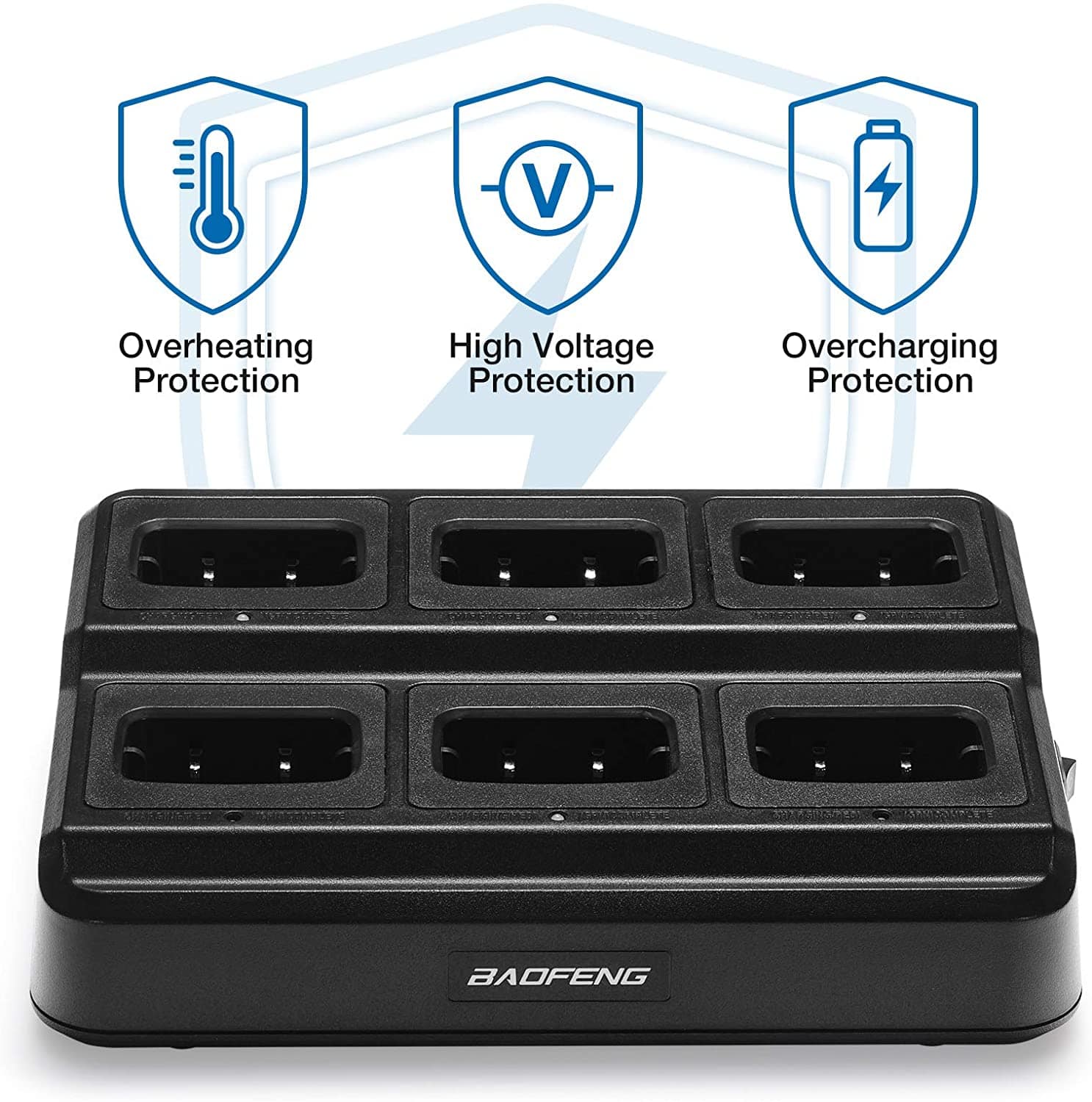 BAOFENG BF-888S 6-WAY MULTI UNIT CHARGING DOCK (Pack of 1)