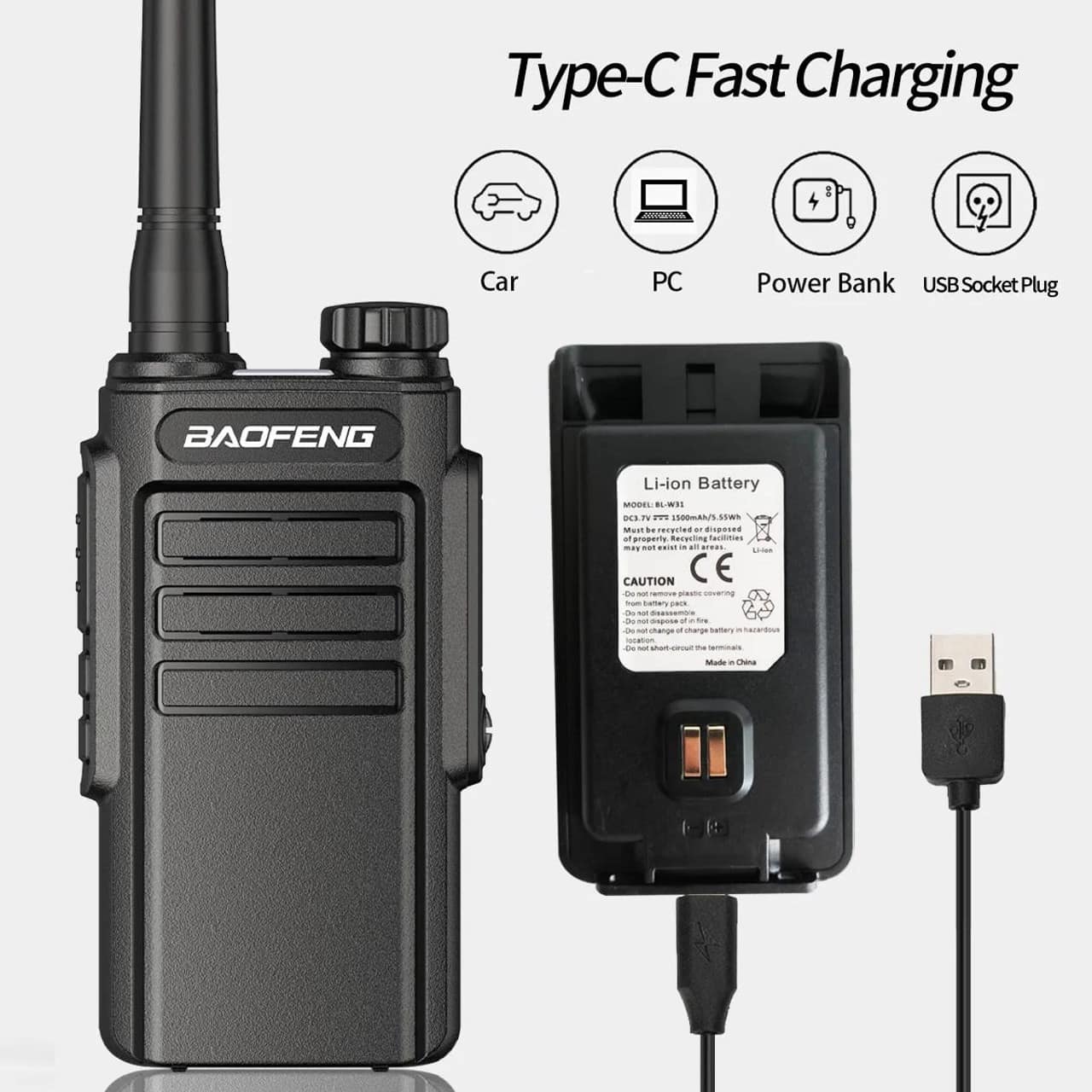 Baofeng MP31 PMR (pack of 2)