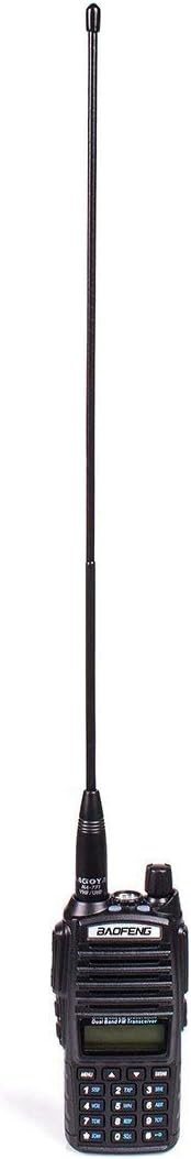 Baofeng Walkie Talkie NA771 Dual Band Flexible Antenna (Pack OF-1)