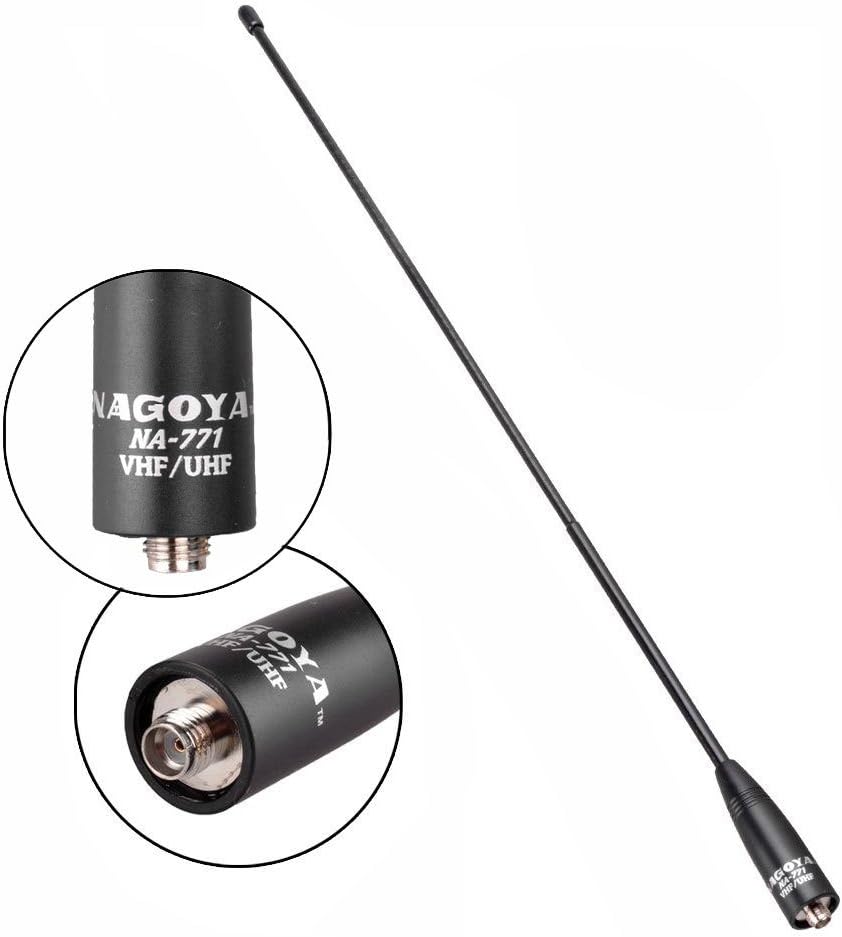 Baofeng Walkie Talkie NA771 Dual Band Flexible Antenna (Pack OF-1)