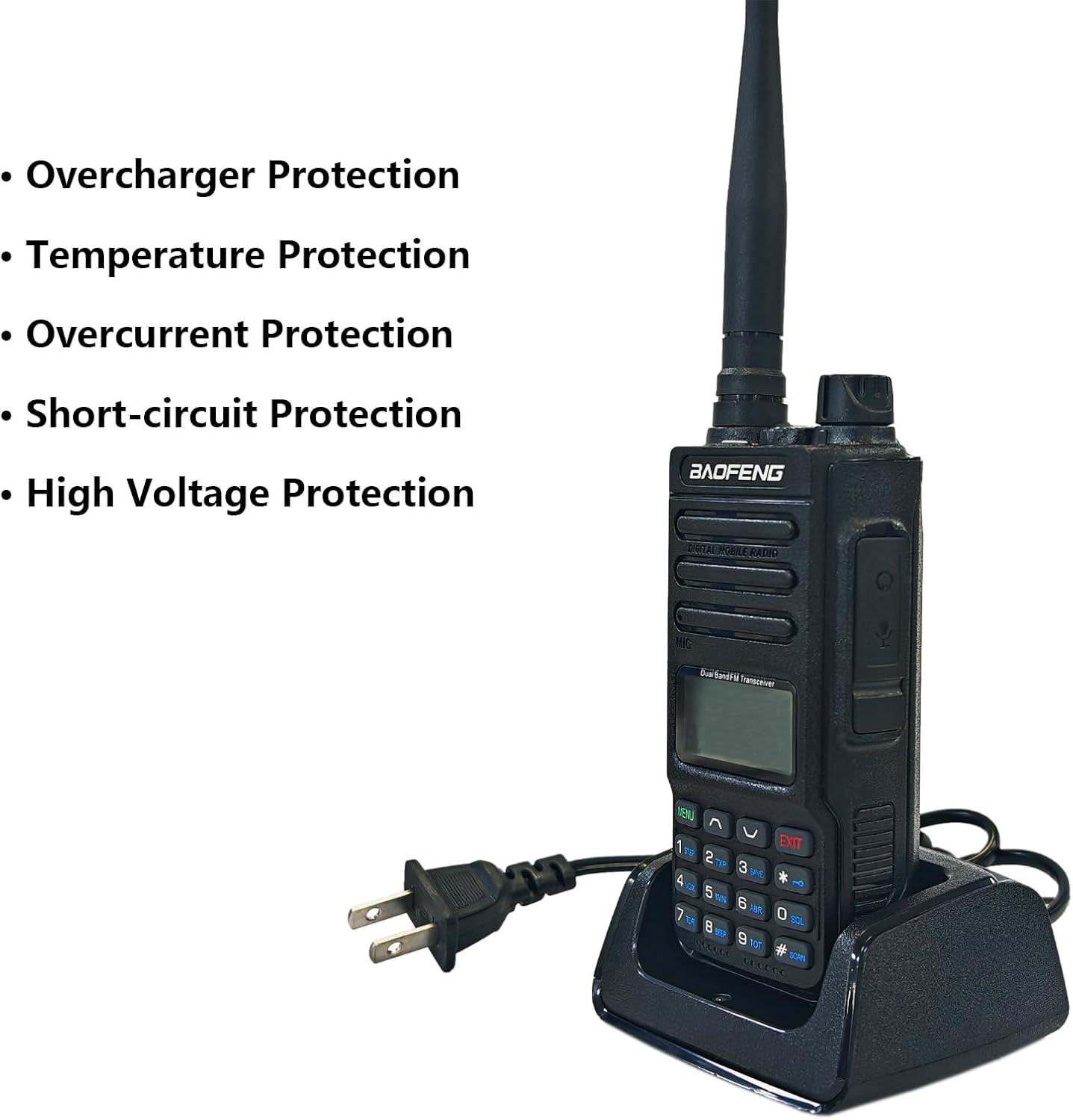 BAOFENG UV-13 Pro Walkie Talkie Desktop Charger Set Pack of 1