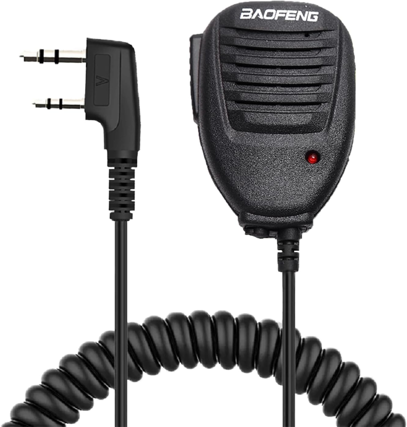 BAOFENG 2-pin connector Microphone for BF-888s, UV-5R, UV-10R, UV-13 Pro ETC.