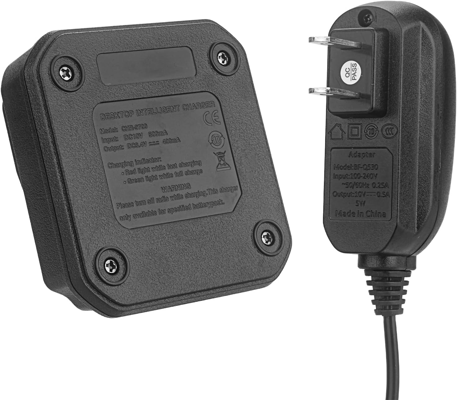 BAOFENG UV-9R Walkie Talkie Desktop Charger Set Pack of 2