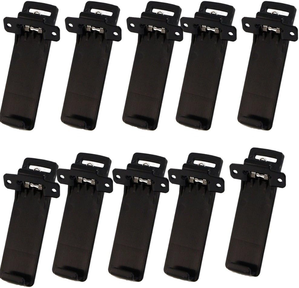 BAOFENG UV5R Walkie Talkie Belt Clip Pack of 10
