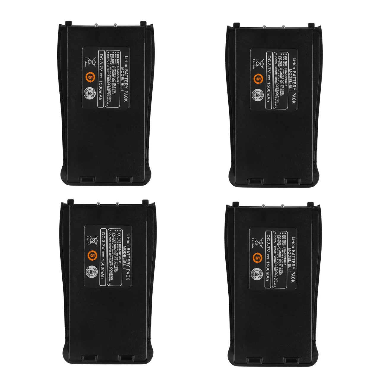 Baofeng Walkie Talkie BF-888S Battery ( Pack OF-4) 1500 MAH