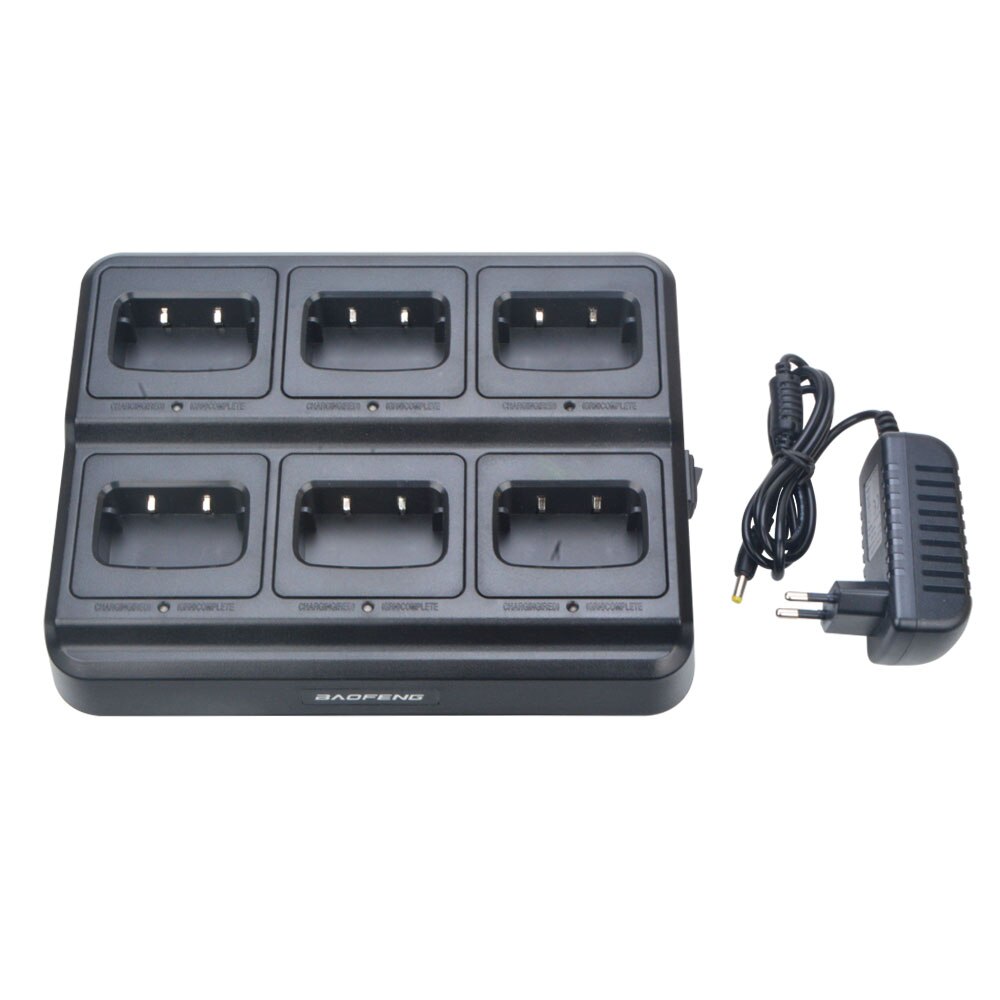 BAOFENG BF-888s Walkie Talkie 6 Way Charger Set Pack of 1