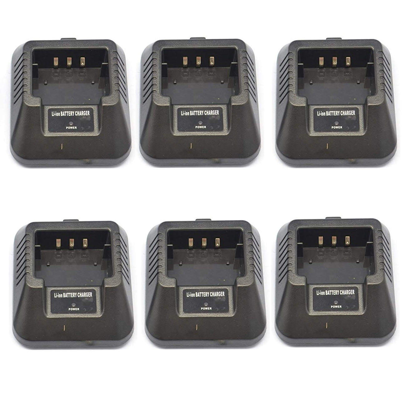 BAOFENG UV-5R Walkie Talkie Desktop Charger Set Pack of 6