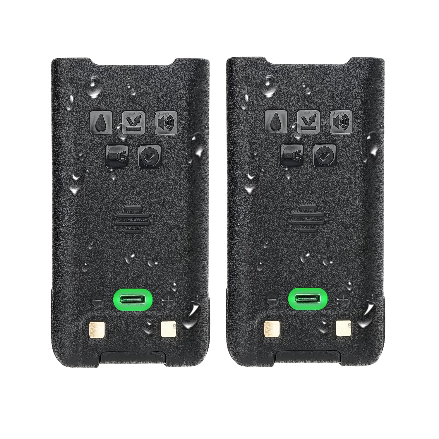 Baofeng UV-9R Plus Walkie Talkie Battery Type C Charging Pack of 1