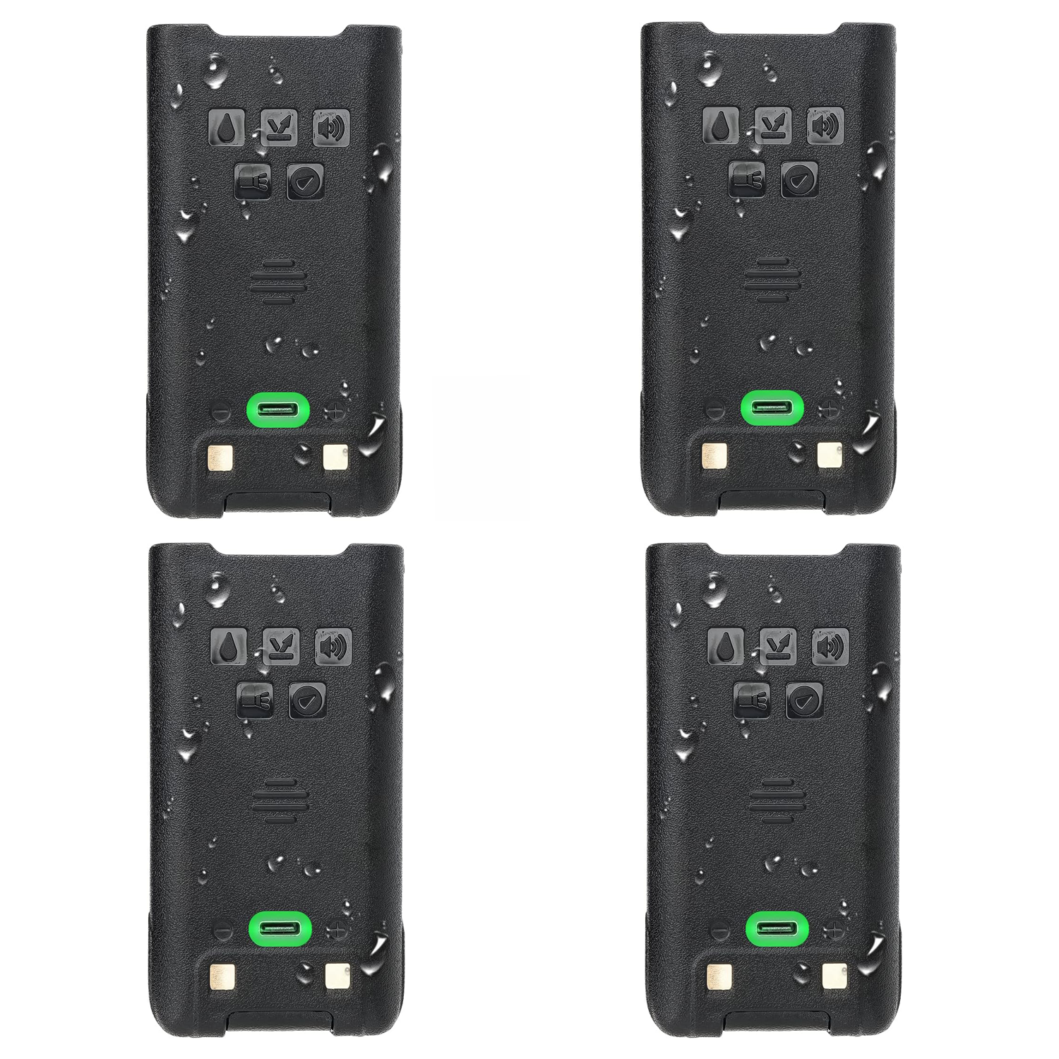 Baofeng Walkie Talkie UV-9R Battery ( Pack OF-4) 2500MAH