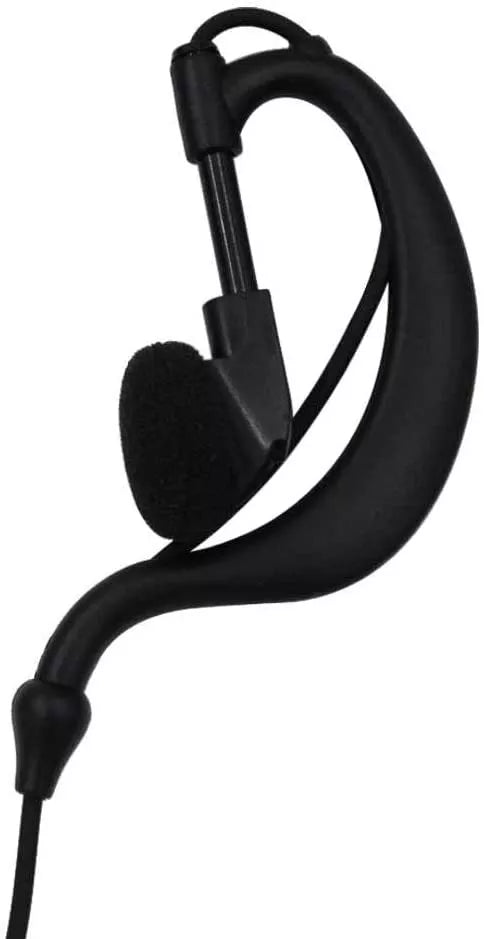 Baofeng UV-9R Plus D Shape Earphone Headset Mic Walkie Talkie Two Way Radio Accessories (Pack OF-5)