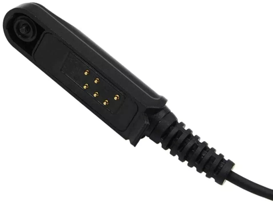 Baofeng UV-9R Plus D Shape Earphone Headset Mic Walkie Talkie Two Way Radio Accessories (Pack OF-5)