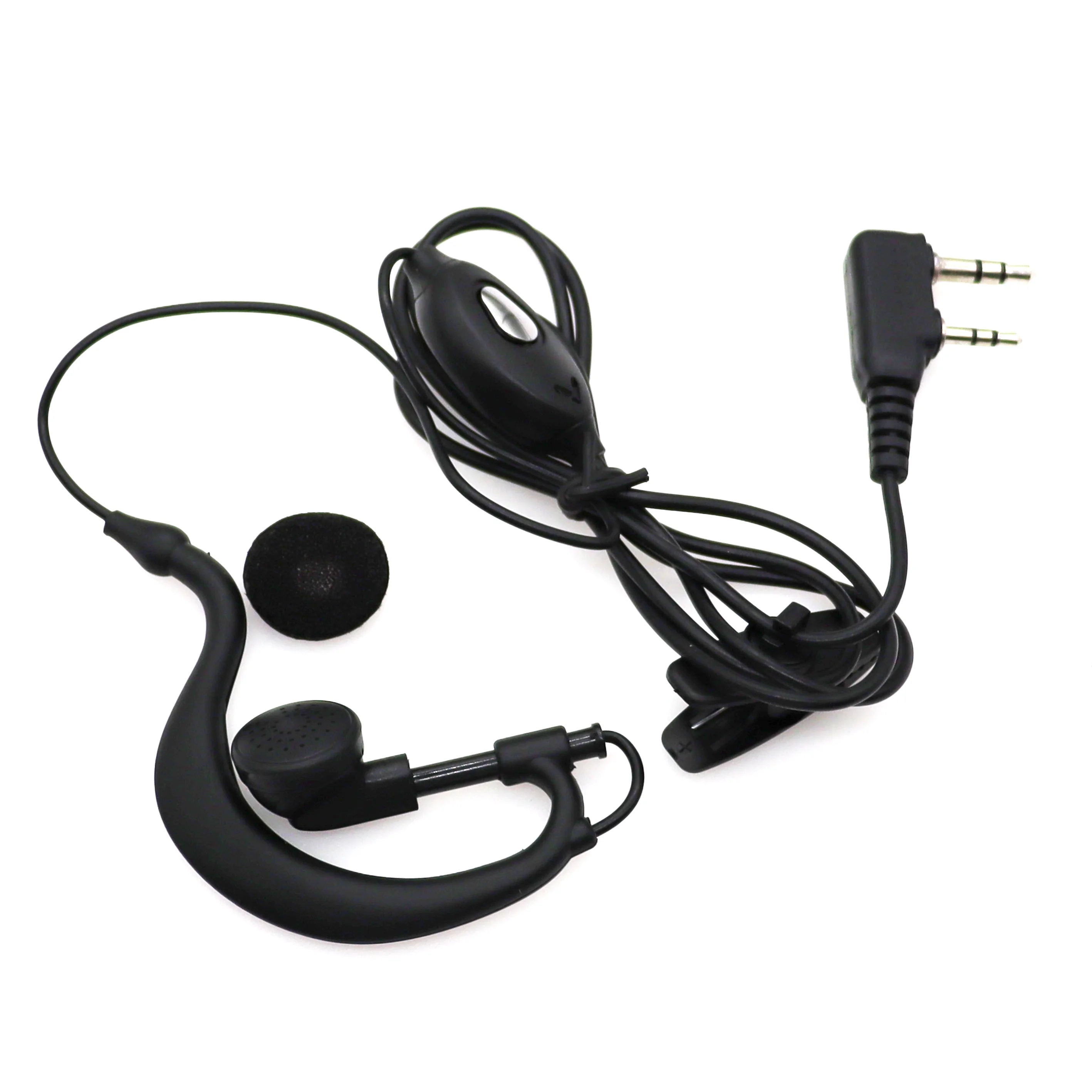 BAOFENG Walkie Talkie K Type Earphone for BF-888s, UV-5R, UV-10R, UV-13 Pro (Pack OF-10)
