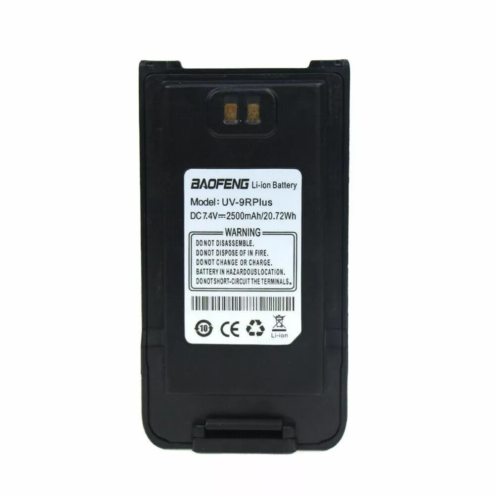 Baofeng UV-9R Plus Walkie Talkie Battery Type C Charging Pack of 1