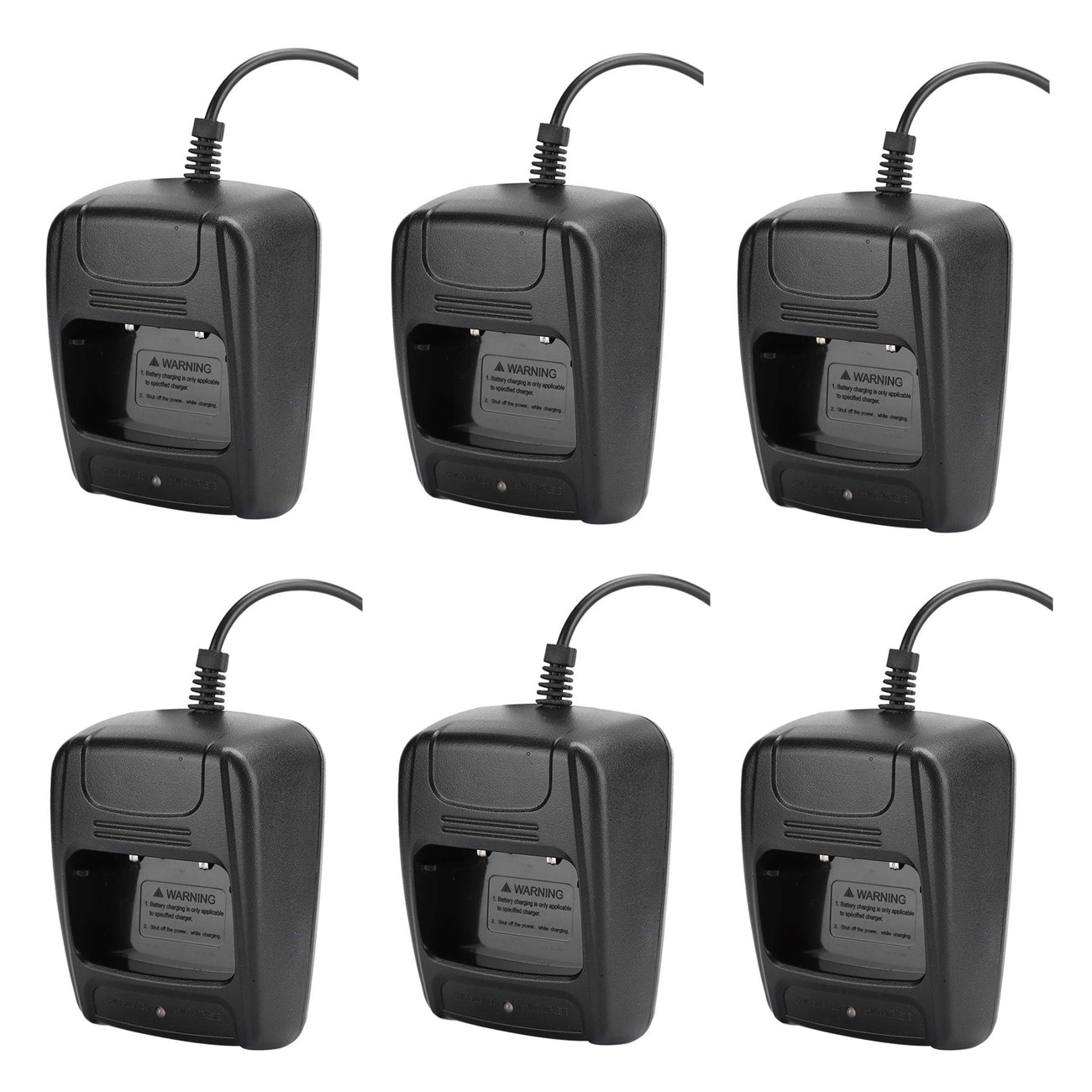 Baofeng BF-888s Walkie Talkie Charger Pack of 6