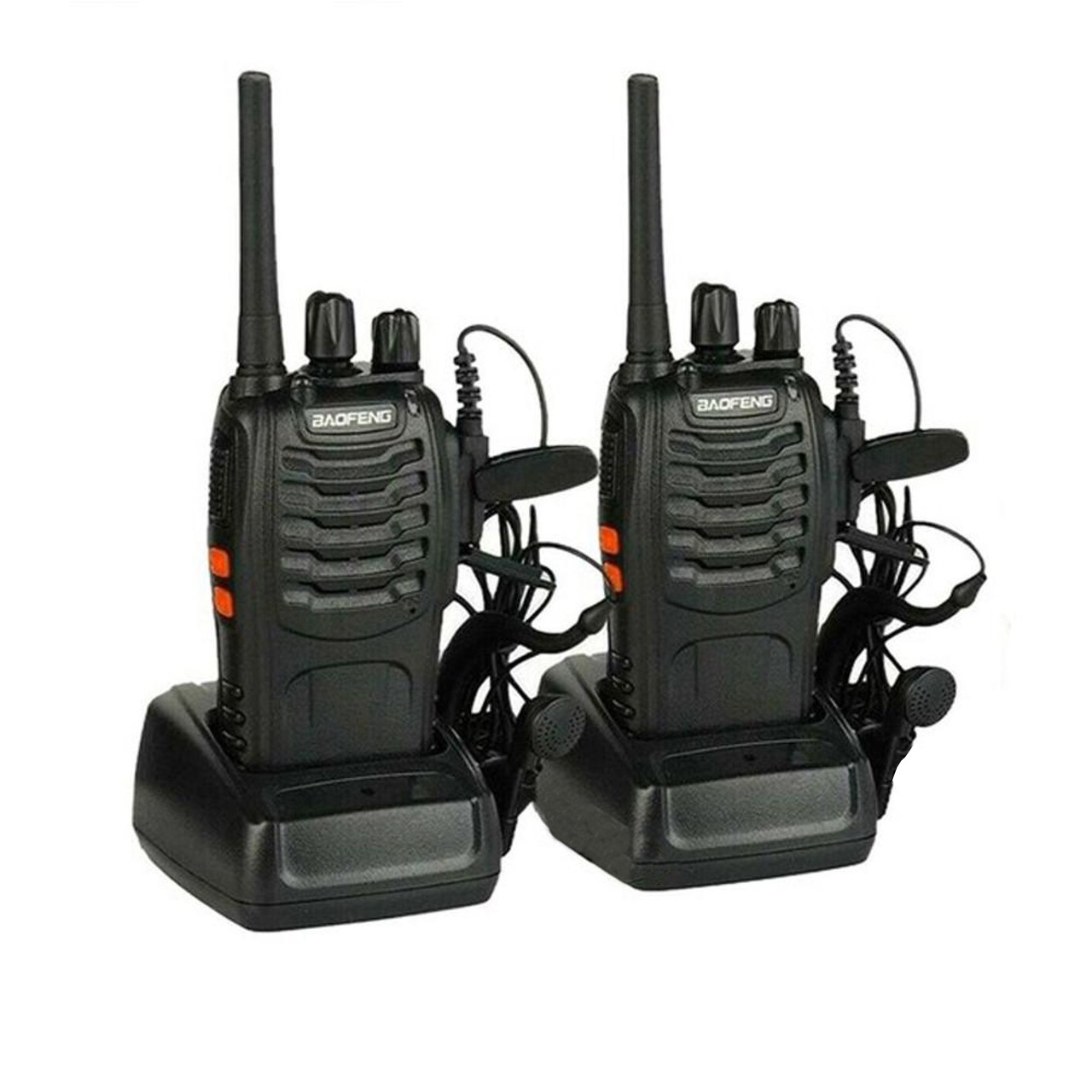 Baofeng Walkie Talkie BF-888S With Earphone (Pack OF-2)